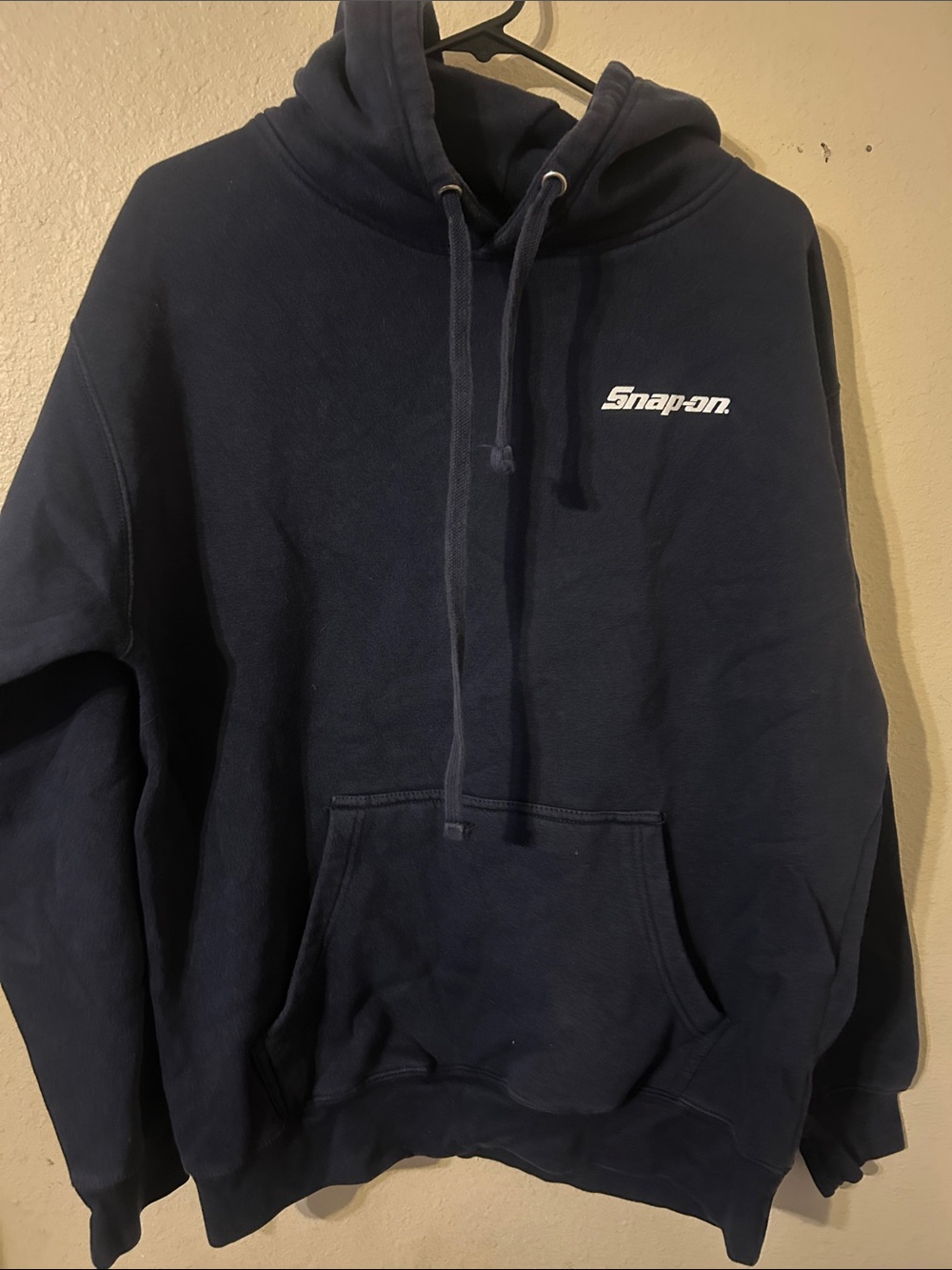 Snap-on Men’s Navy Pullover Hoodie